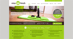 Desktop Screenshot of missfinish.de